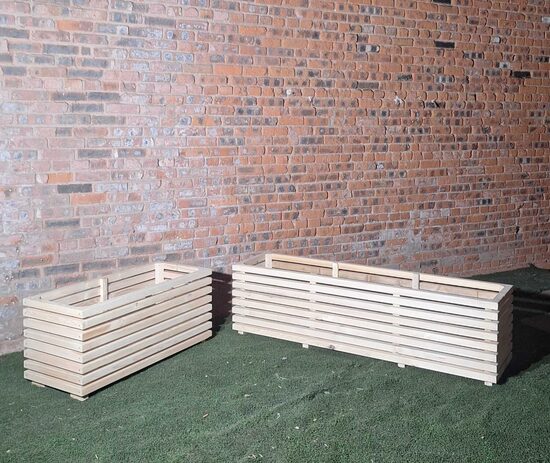 Koka puķu kastes – pieejamas uzreiz!